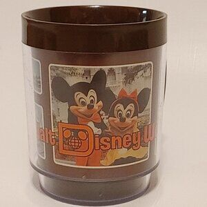 Vintage Walt Disney World Mug Cup Thermo Serv Inc Retro Kitchen 1970s